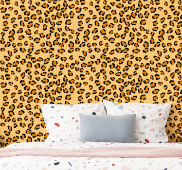 Leopardikuvioinen kuvio leopardi tapetti - Tenstickers