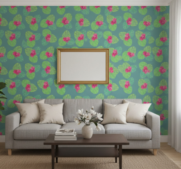 Magnolian kukka vedessä -tapetti - Tenstickers
