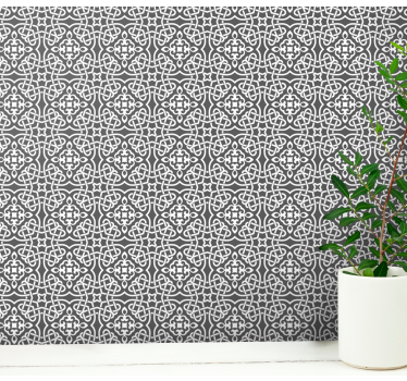 Moderni intialainen taiteellinen tapetti - Tenstickers