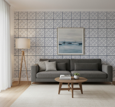 Moderni tapetti geometrisilla kuvioilla - Tenstickers