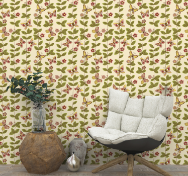 Perhoset luonto tapetti - Tenstickers