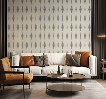 Rabaul Ikat geometrinen tapetti - Tenstickers