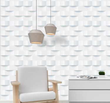 Tapetti 3d muistilaput valkoinen tapetti 3d - Tenstickers