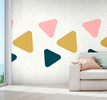Tapetti sateen kolmioita - Tenstickers