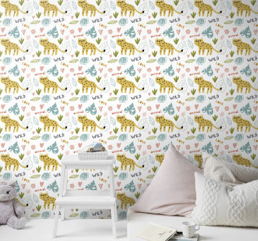Viidakko lapsille tapetti - Tenstickers