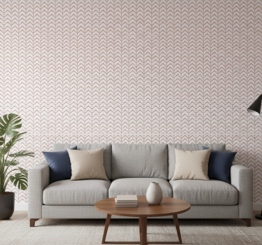 Zigzag ja pisteet geometrinen tapetti - Tenstickers